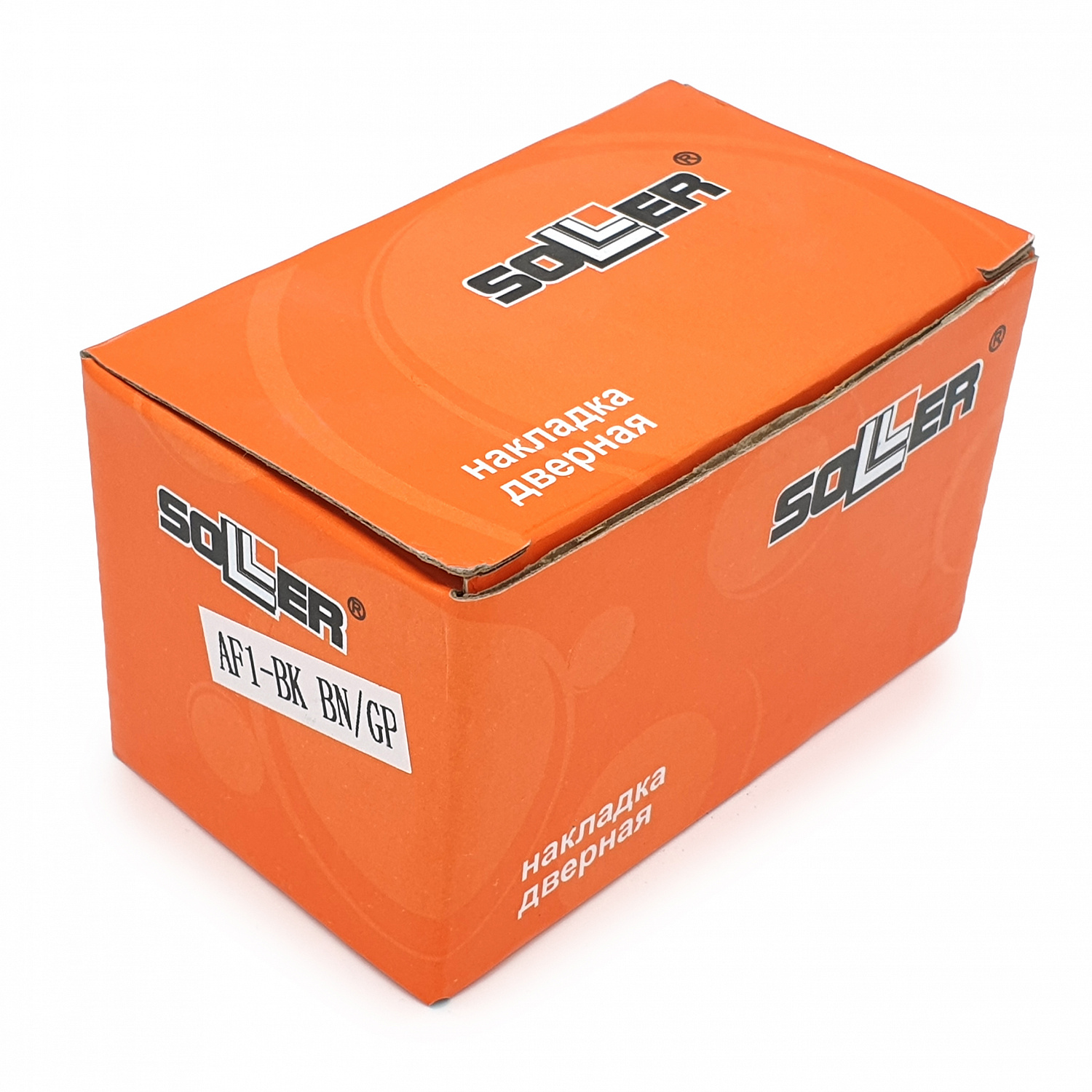 Завертка дверная для ванных комнат SOLLER BK BN/GP графит/золото для ванных комнат