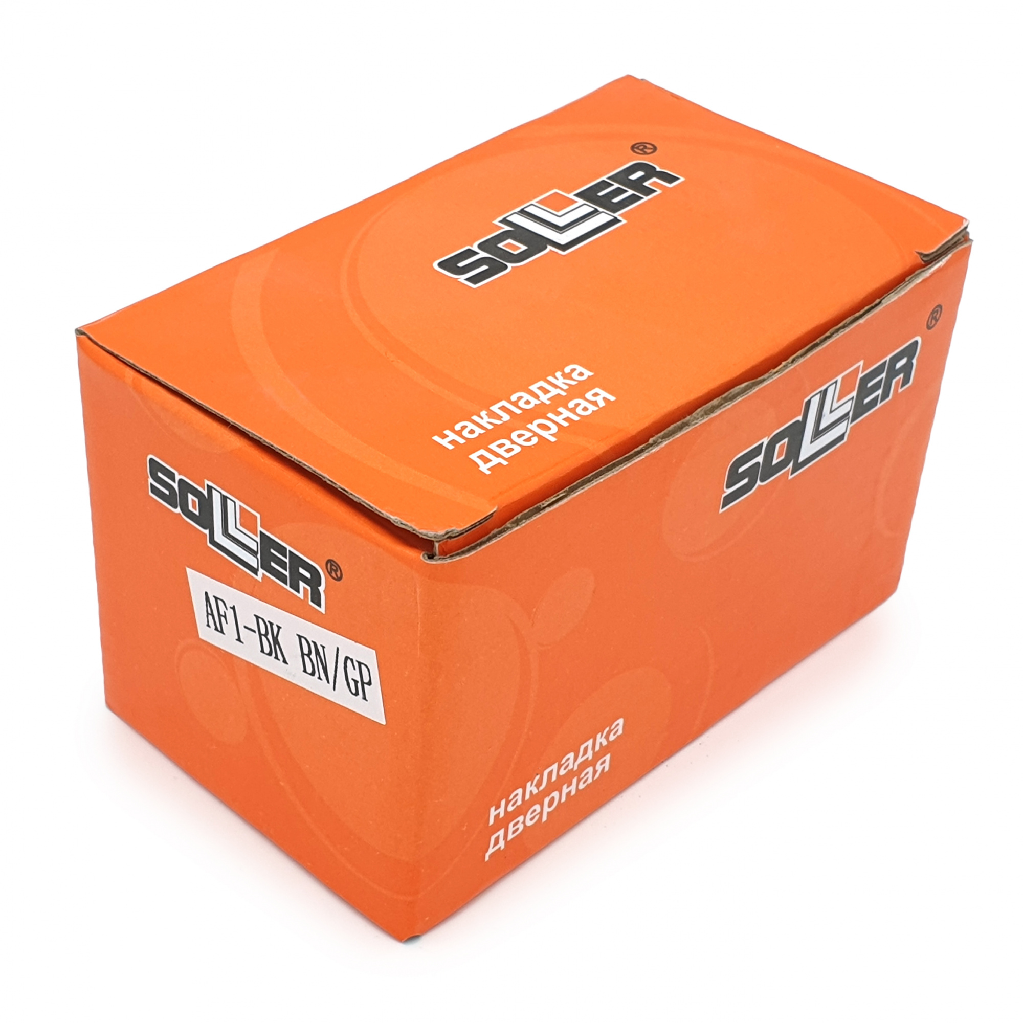 Завертка дверная для ванных комнат SOLLER BK BN/GP графит/золото для ванных комнат