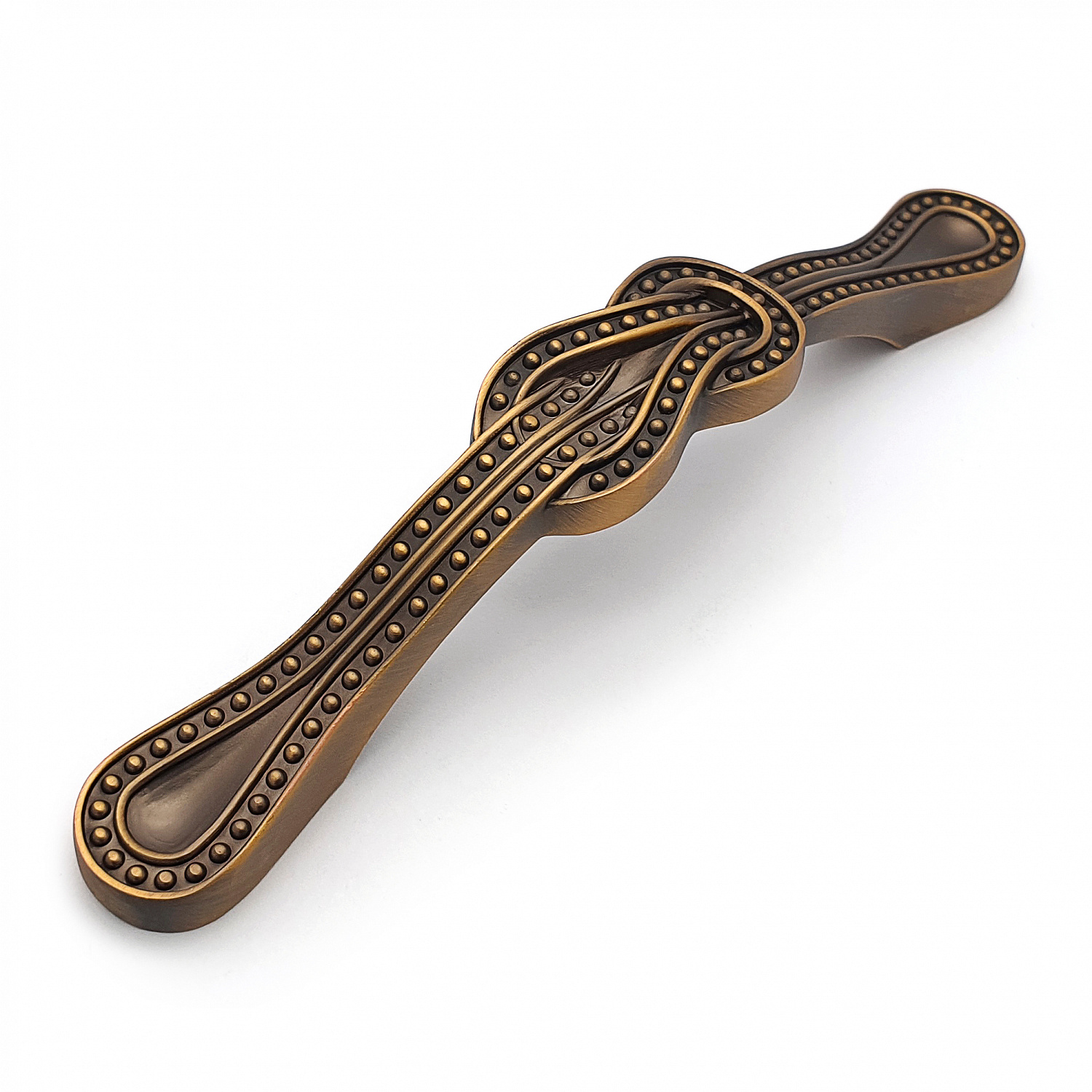 Ручка-скоба мебельная SOLLER 39-96-ZY античная медь