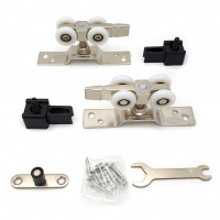 Ролики для раздвижных дверей SOLLER 4-х колесные комплект из 2-х штук