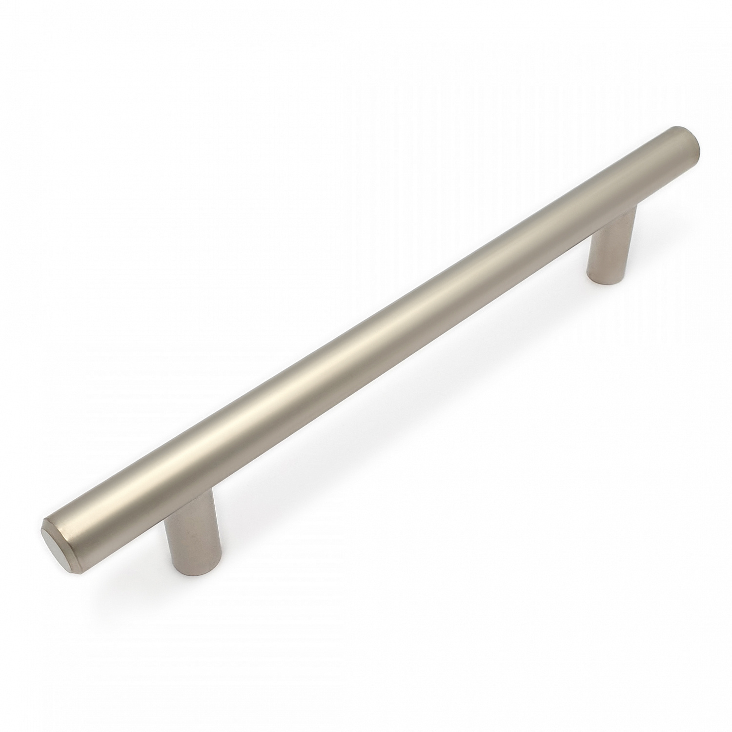 Ручка мебельная рейлинг SOLLER 8925-128 сатин d-12 мм