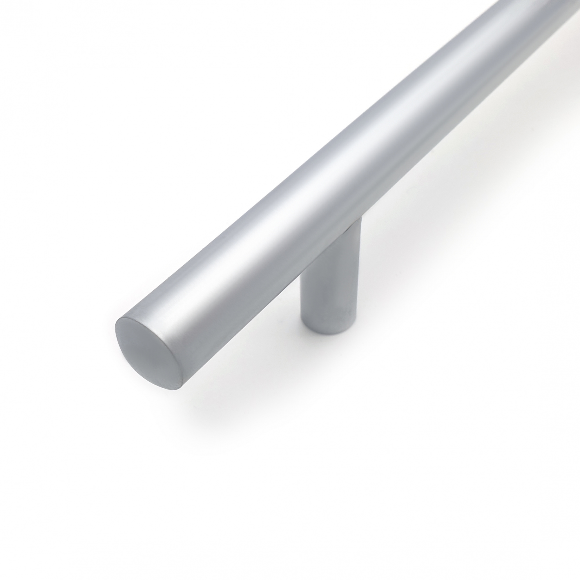 Ручка мебельная рейлинг SOLLER 8925-320 матовый хром d-12 мм