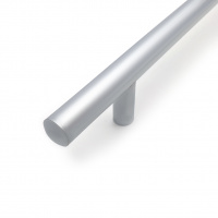 Ручка мебельная рейлинг SOLLER 8925-320 матовый хром d-12 мм