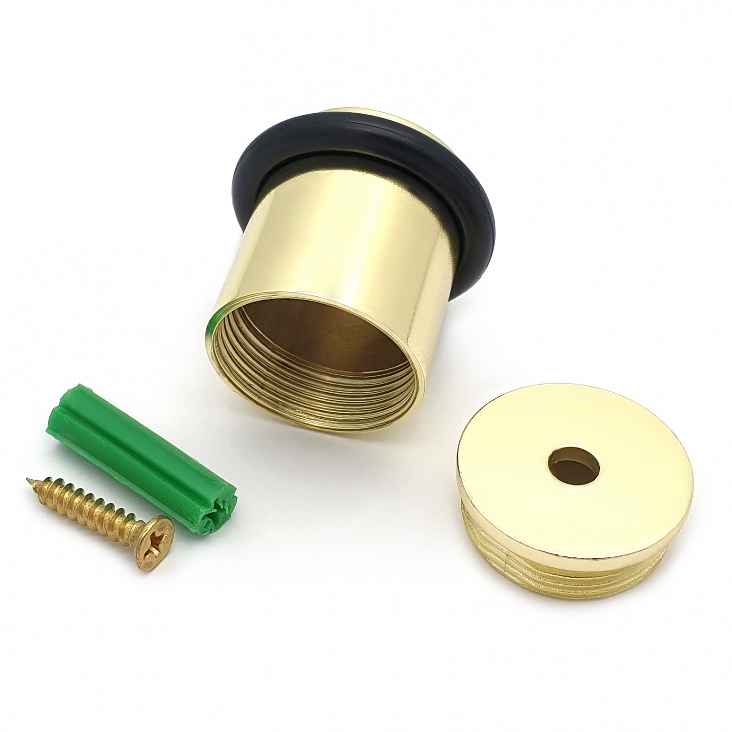 Ограничитель дверной SOLLER М71В золото