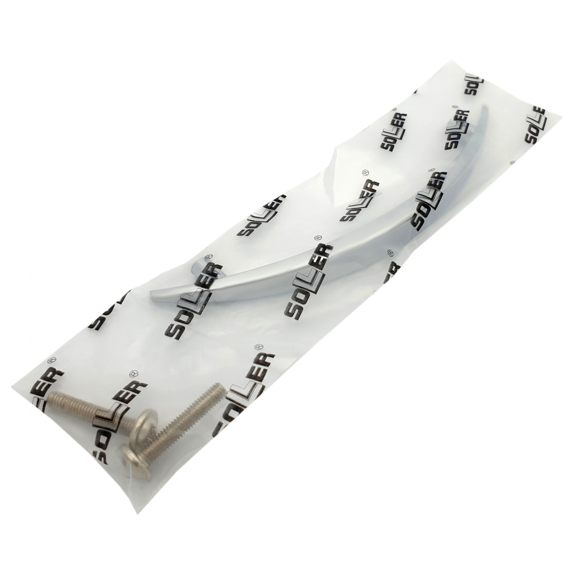 Ручка мебельная SOLLER 12-96 матовый хром