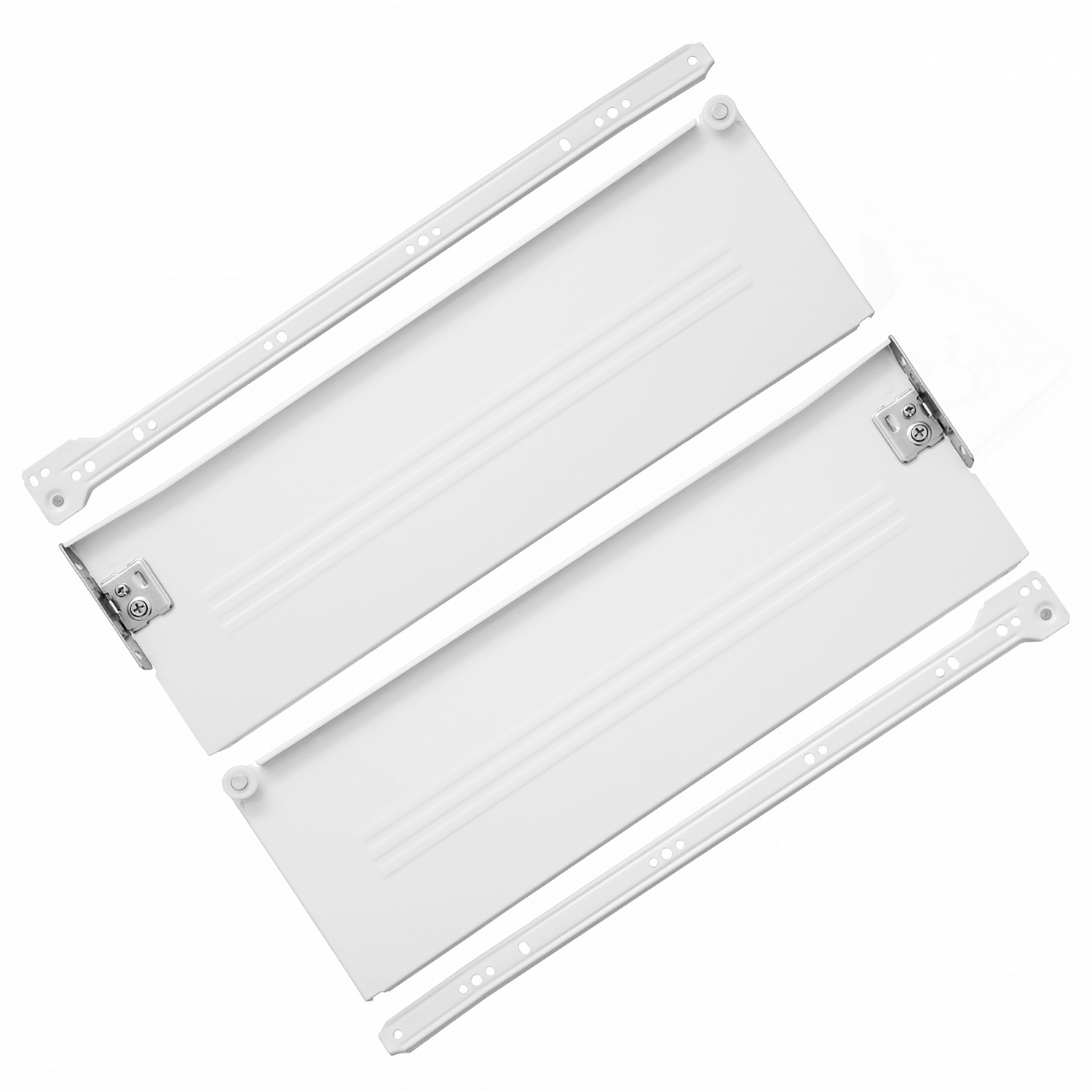 Металлобокс 450мм Н-150мм (белый)