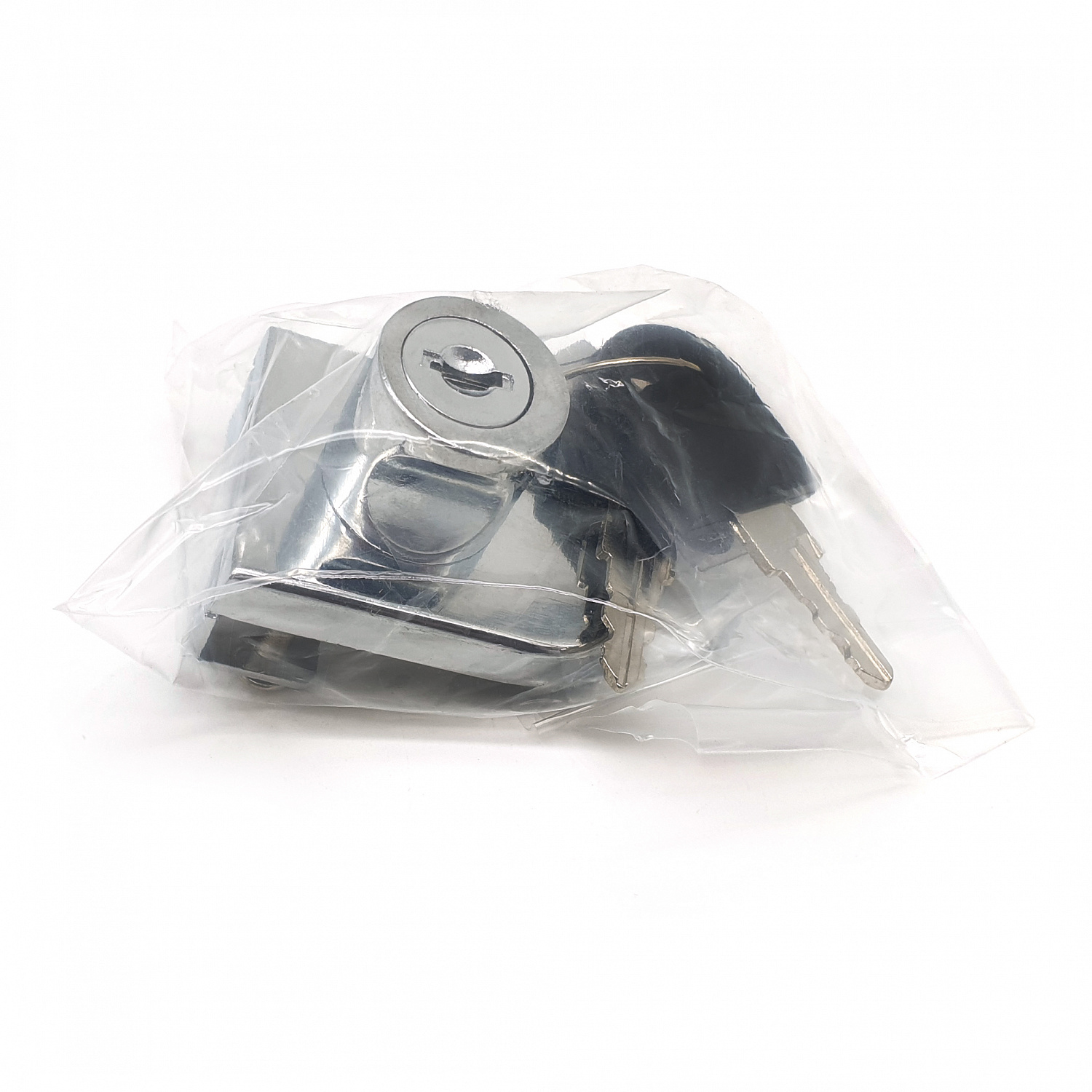 Замок мебельный витринный SOLLER 806 хром на 1 стекло