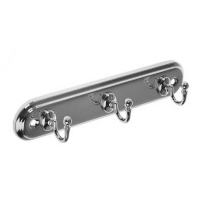 Вешалка 3-х крючковая SOLLER 709-3Е хром