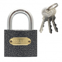 Замок навесной SOLLER 366-63HG 62 мм цилиндр из латуни