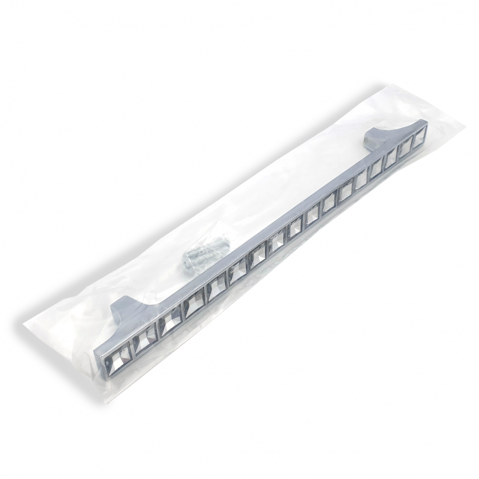 Ручка мебельная SOLLER 603-160 хром со стразами