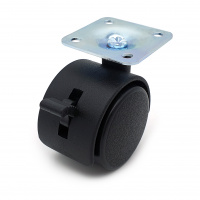 Опора колесная со стопором SOLLER 40 мм