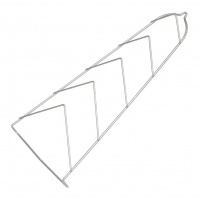 Подставка под крышки подвесная матовый хром