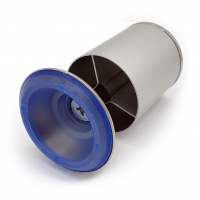 Опора мебельная регулируемая SOLLER 001А 50*100 мм матовый хром алюминий