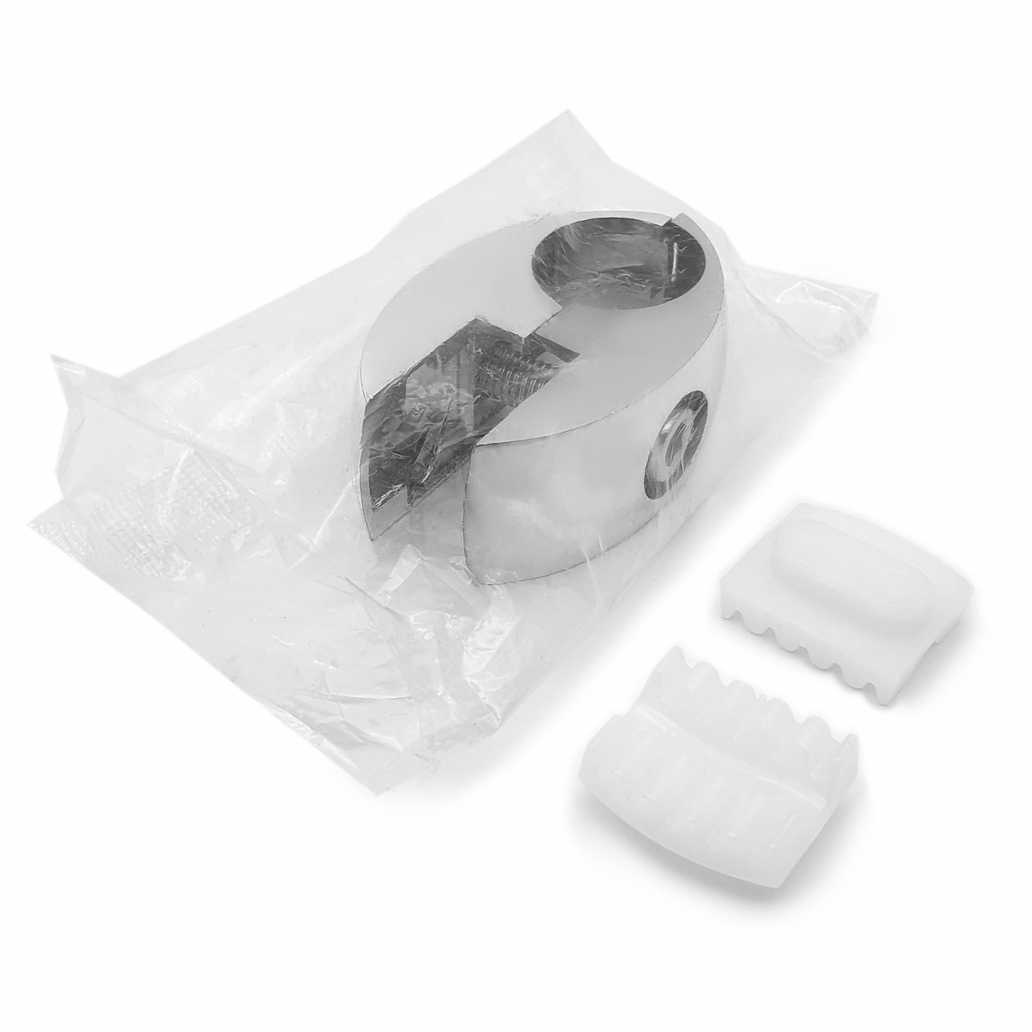 Крепеж одинарный с пластиковым вкладышем SOLLER R-7+R-47 d-25 мм