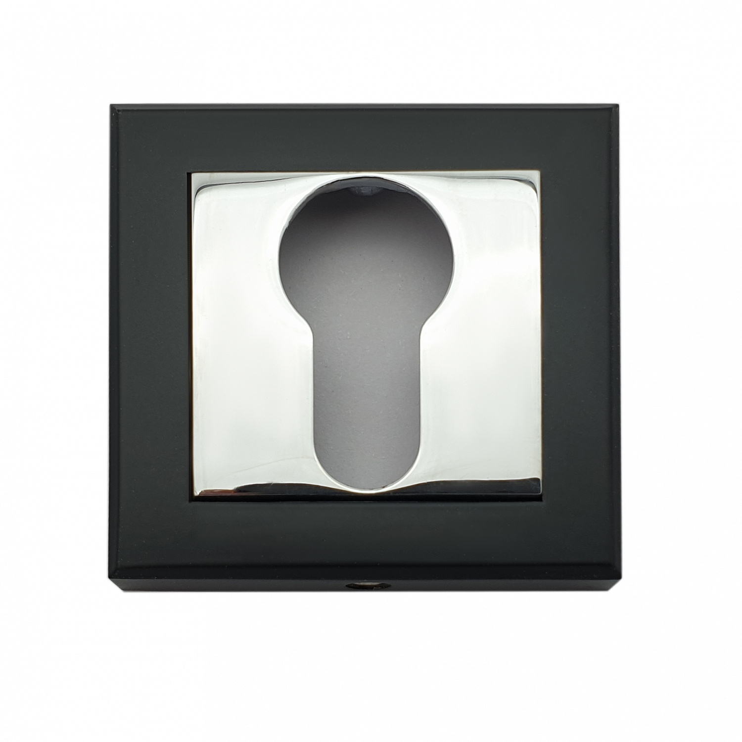 Накладка на цилиндровый механизм (ключевина) SOLLER NDK-8 ESS черный/хром