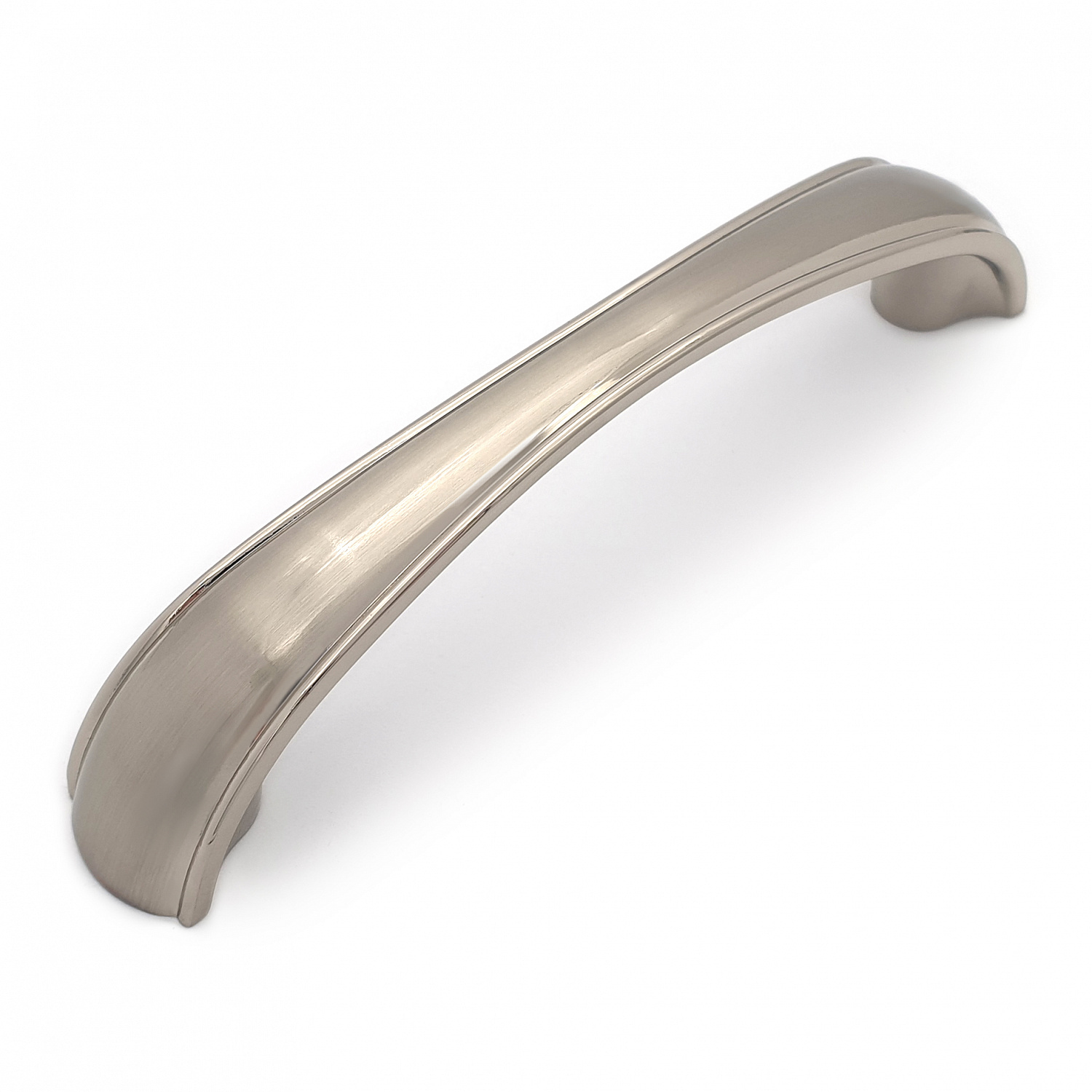 Ручка мебельная SOLLER 697-96 никель/хром