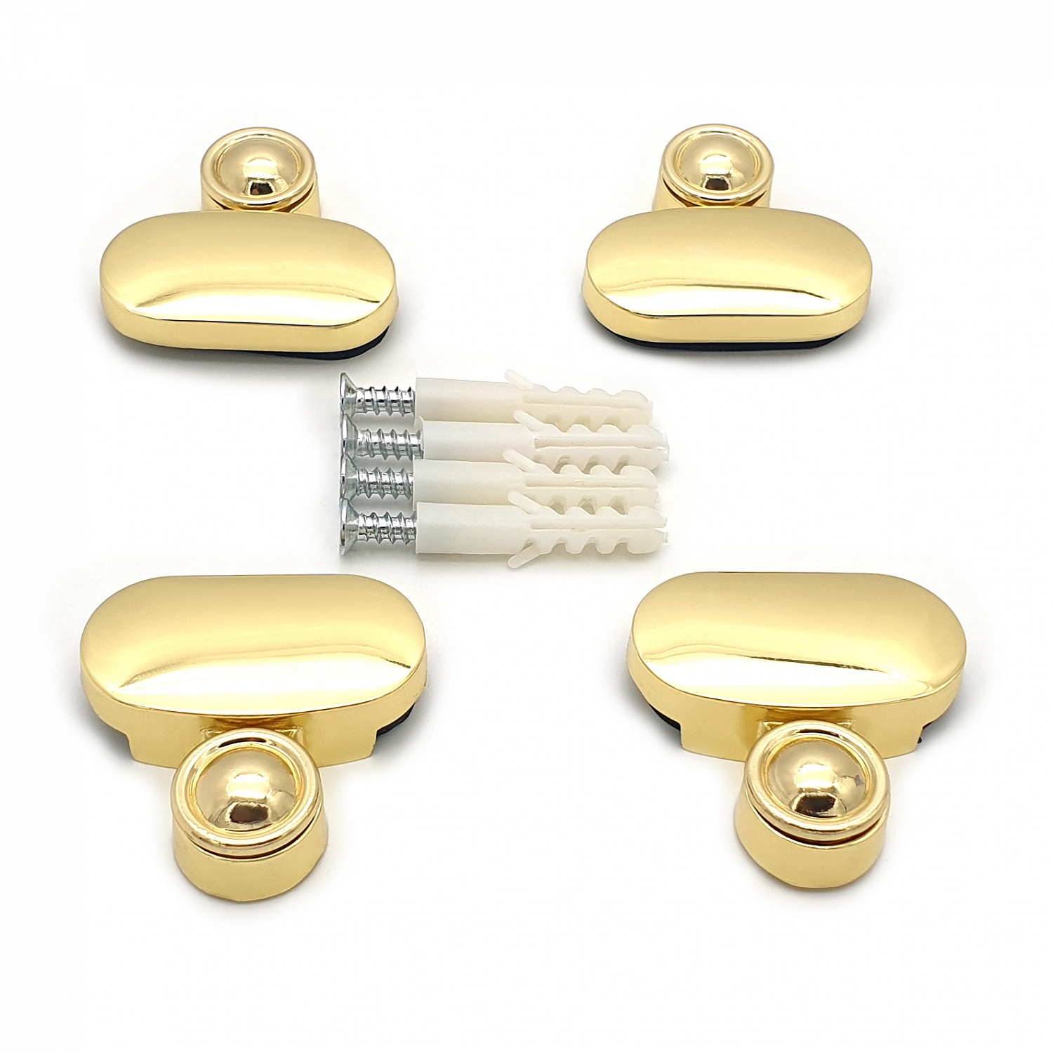 Зеркалодержатели SOLLER №159 золото (4 штуки)