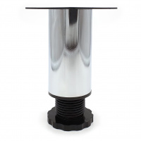 Опора мебельная регулируемая SOLLER 5100 42*100 мм хром сталь