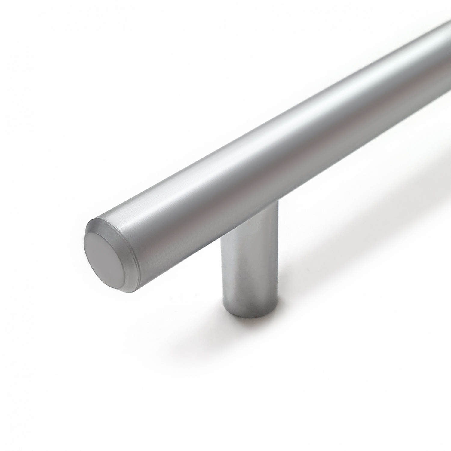 Ручка мебельная рейлинг SOLLER 8925-480 матовый хром d-12 мм