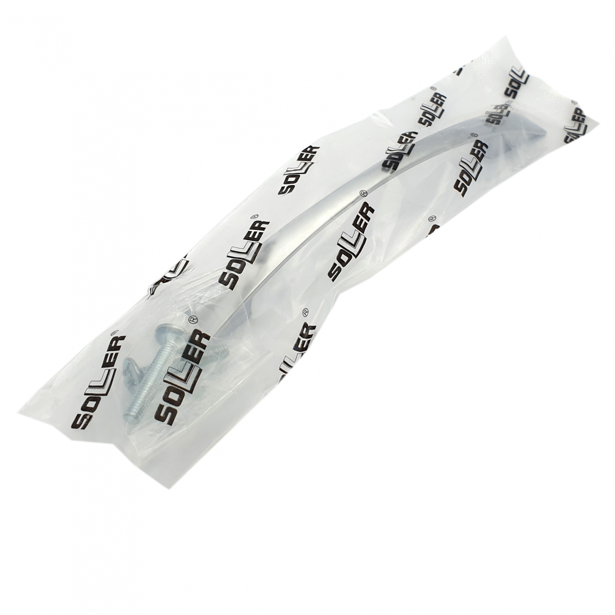 Ручка мебельная SOLLER 2133-96 матовый хром