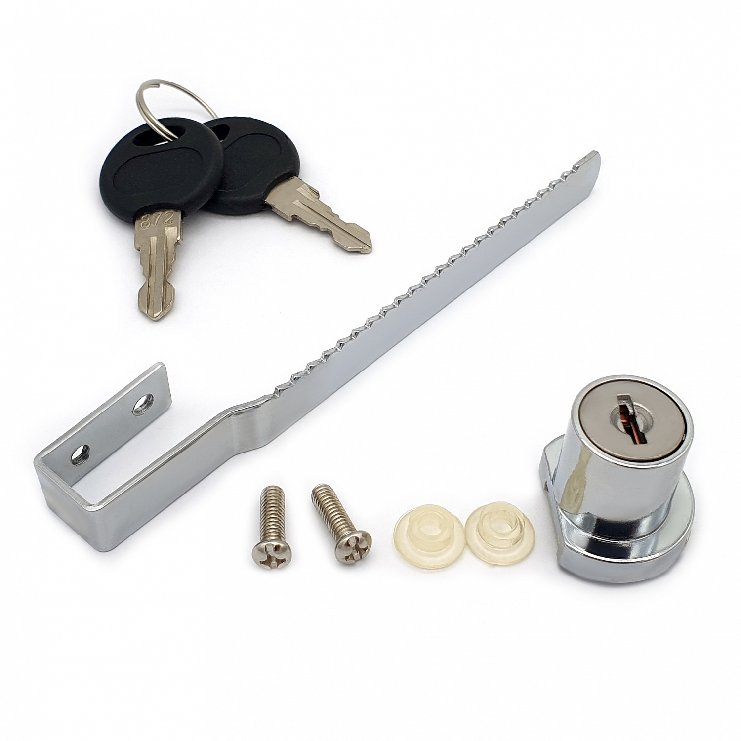 Замок мебельный SOLLER 120 хром