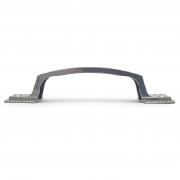 Ручка-скоба дверная РС-100-1 хром (литьё, ЦАМ)