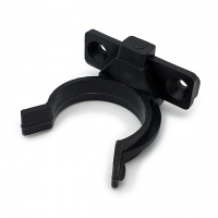 Клипса + подклипсник для опоры 90-120 мм черная для крепления цоколя