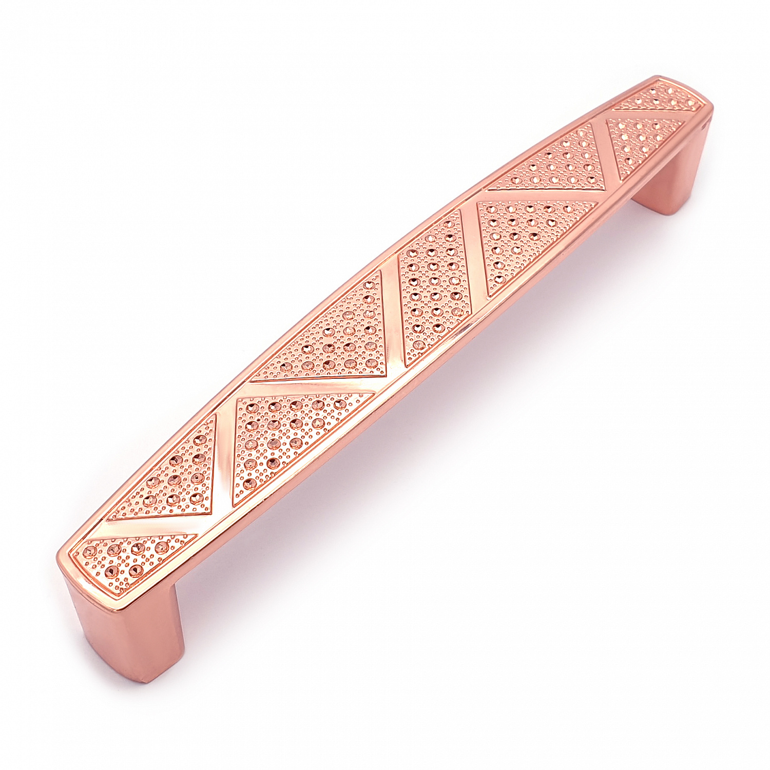 Ручка мебельная SOLLER 872-128 медь глянцевая RG