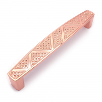 Ручка мебельная SOLLER 872-128 медь глянцевая RG