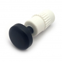 Заглушка для рейлинга Стандарт черная SOLLER d-16 мм