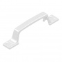 Ручка-скоба дверная РС-100-4 белый глянец (литьё, ЦАМ)