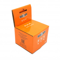 Накладка на цилиндровый механизм (ключевина) SOLLER NDK-8 ESS черный/хром