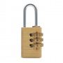 Замок навесной кодовый SOLLER ВС203 латунь