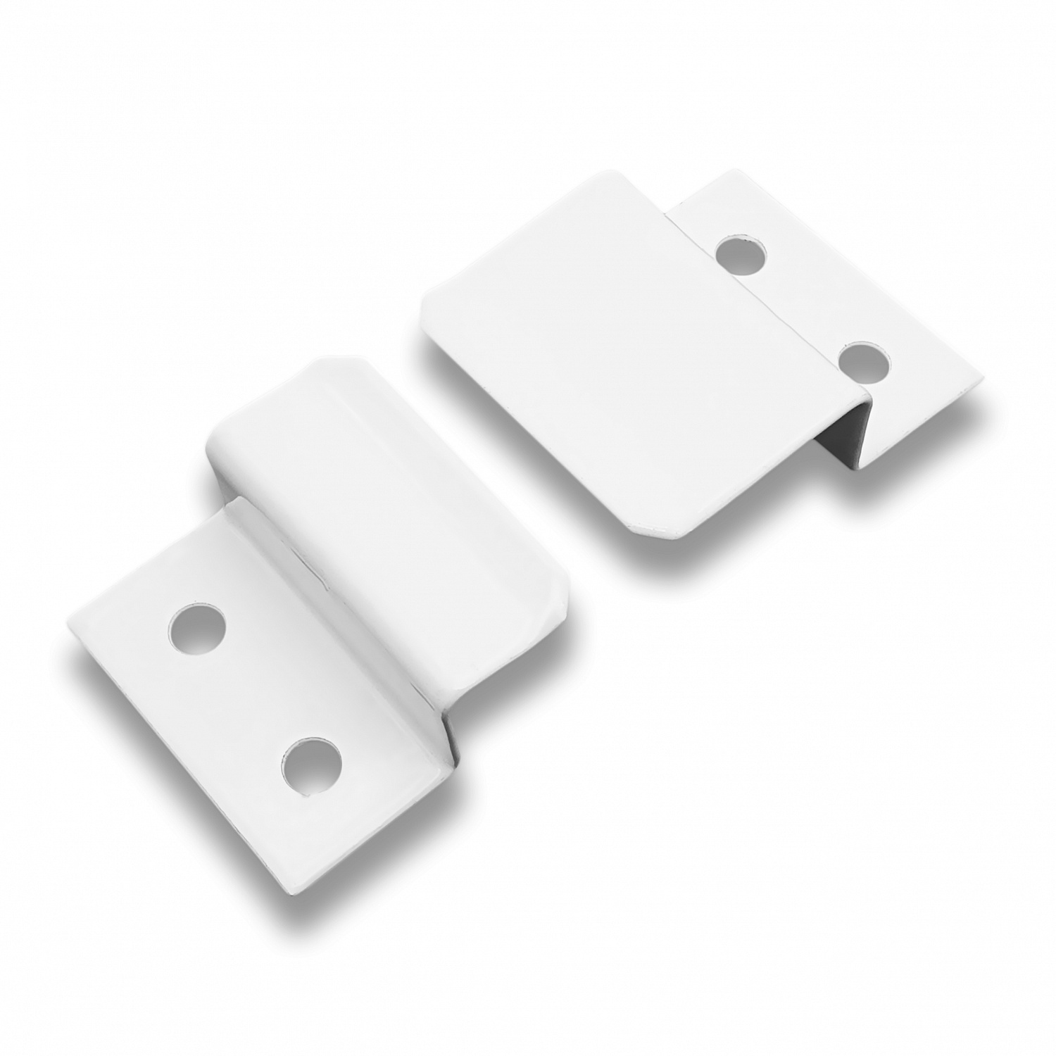 Деталь крепления "верх-низ" белая, металл