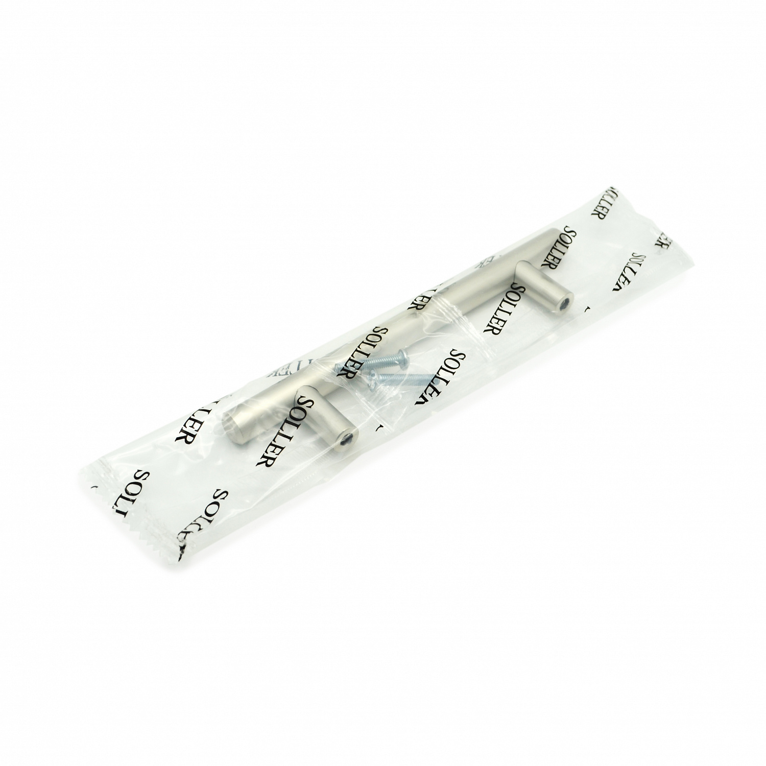 Ручка мебельная рейлинг SOLLER 8925-96 сатин d-12 мм