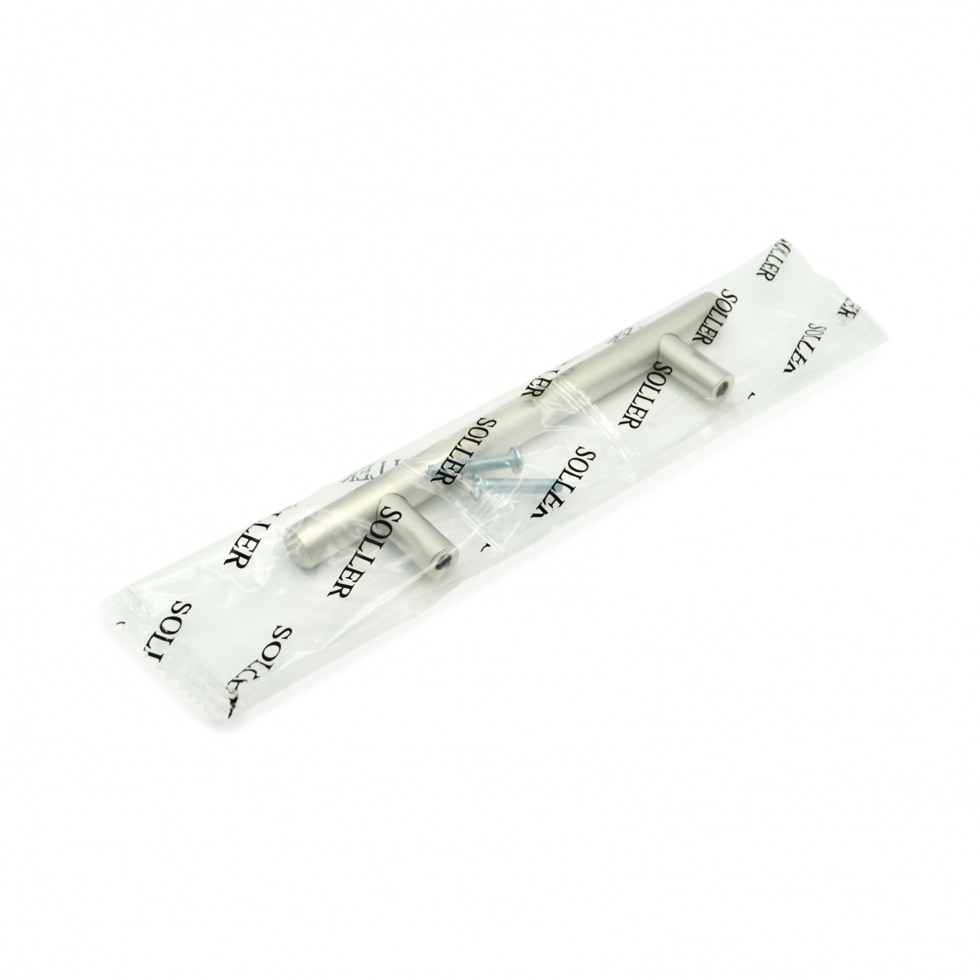 Ручка мебельная рейлинг SOLLER 8925-96 сатин d-12 мм