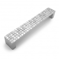 Ручка мебельная SOLLER ZY-63-128 матовый хром