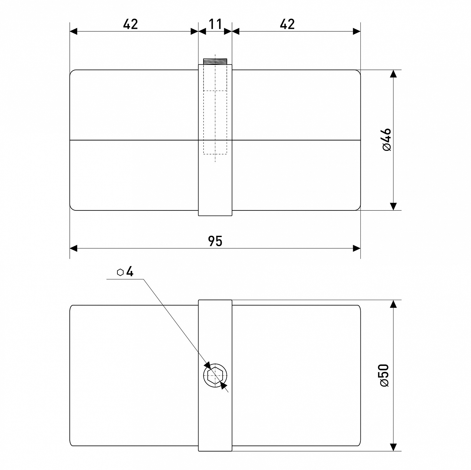 Соединитель для труб d-50 мм SOLLER R-10 А 