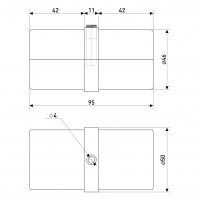 Соединитель для труб d-50 мм SOLLER R-10 А 