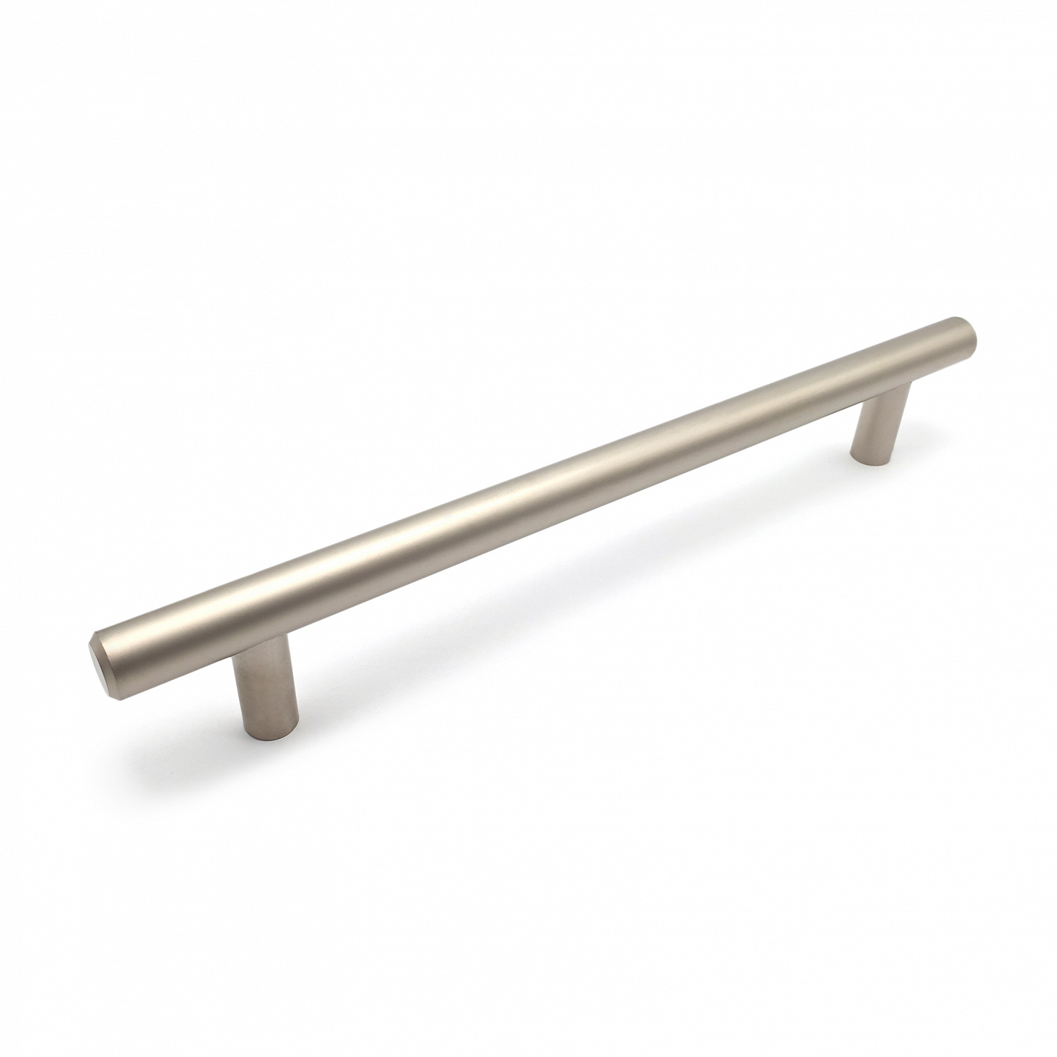 Ручка мебельная рейлинг SOLLER 8925-160 сатин d-12 мм