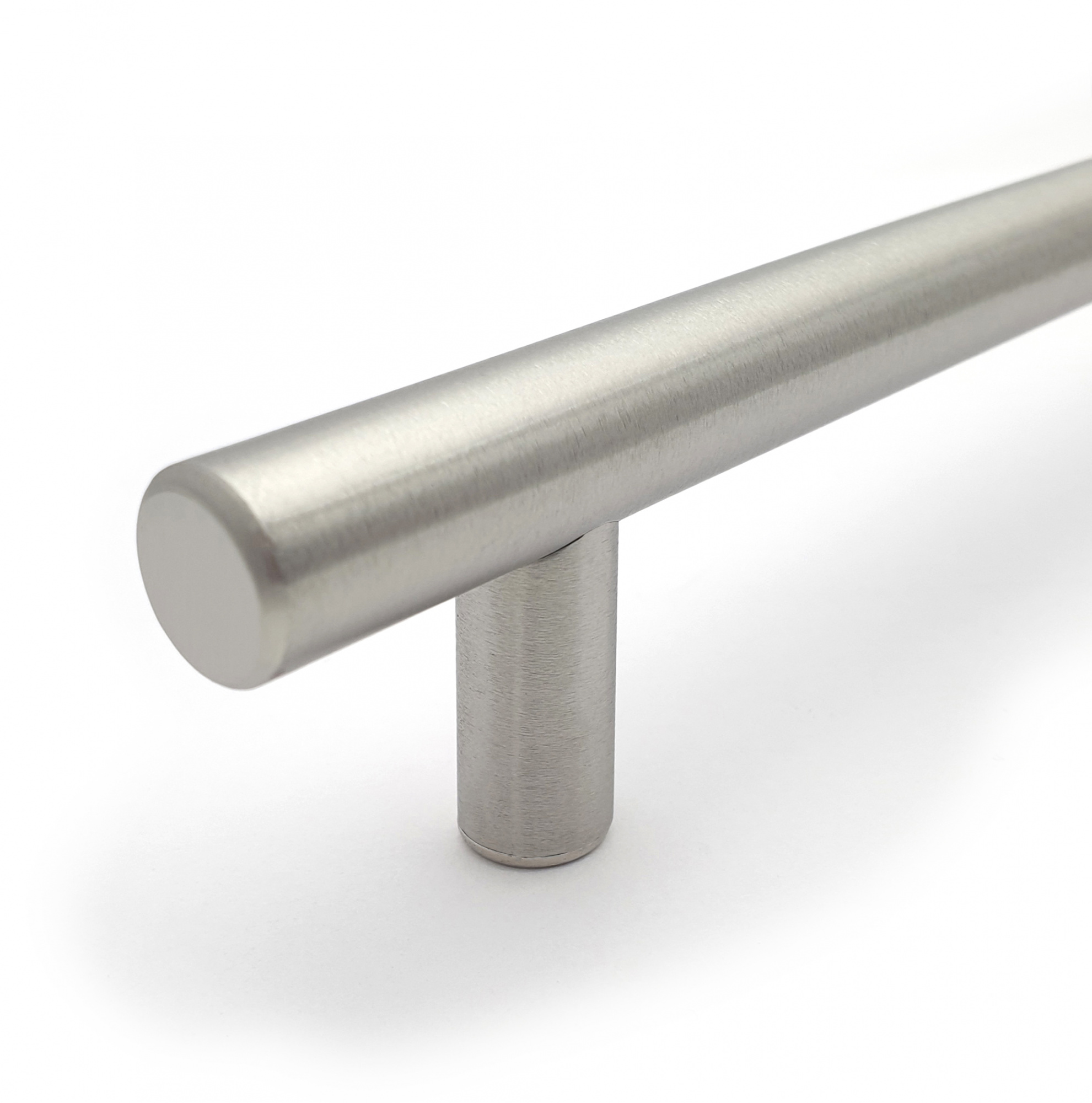 Ручка мебельная рейлинг SOLLER 8925-192 ЛАЙТ SS d-12 мм