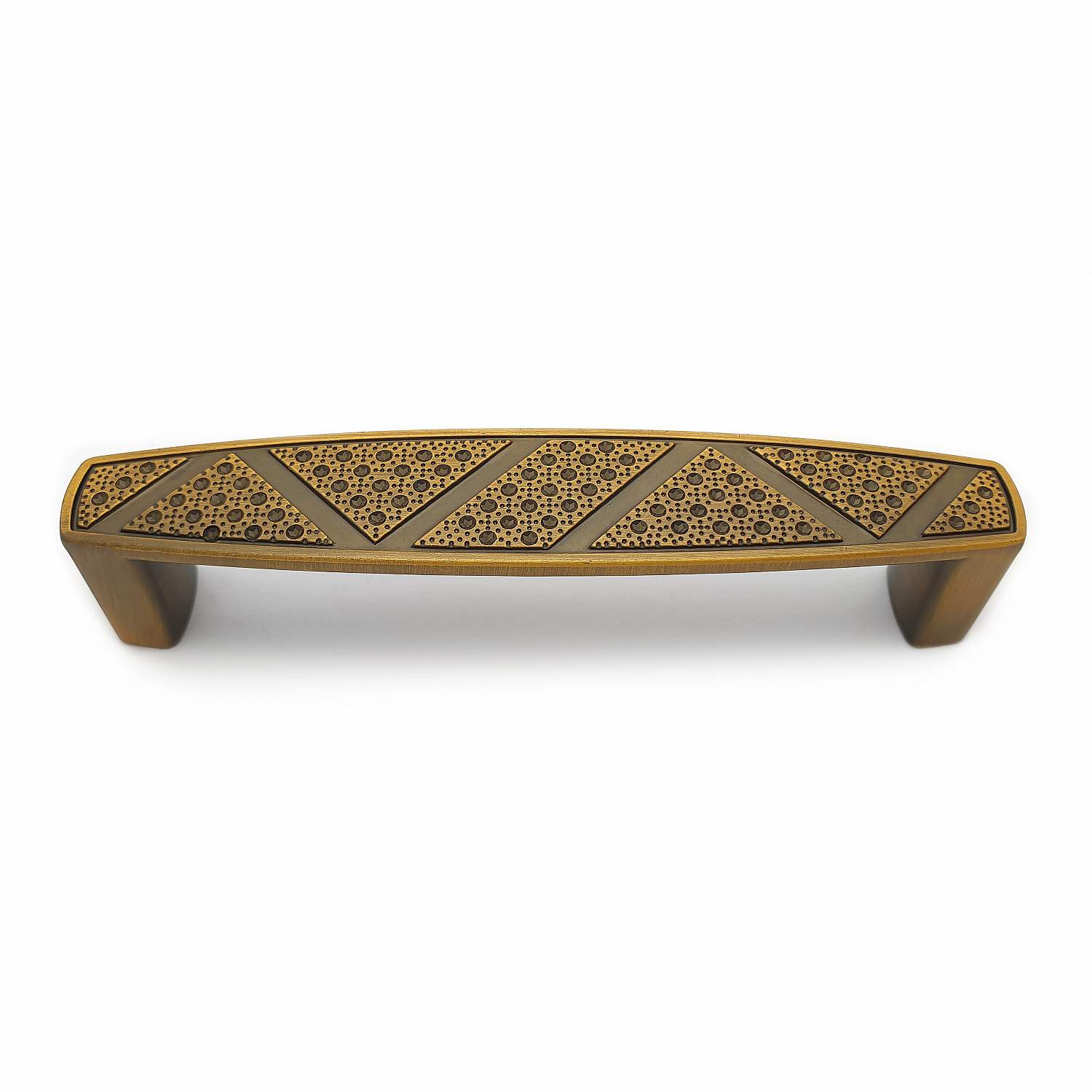 Ручка мебельная SOLLER 872-96 антик/латунь RB