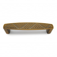 Ручка мебельная SOLLER 872-96 антик/латунь RB