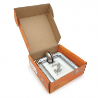 Комплект дверных ручек SOLLER ZY-507 CP/SS хром/матовый никель