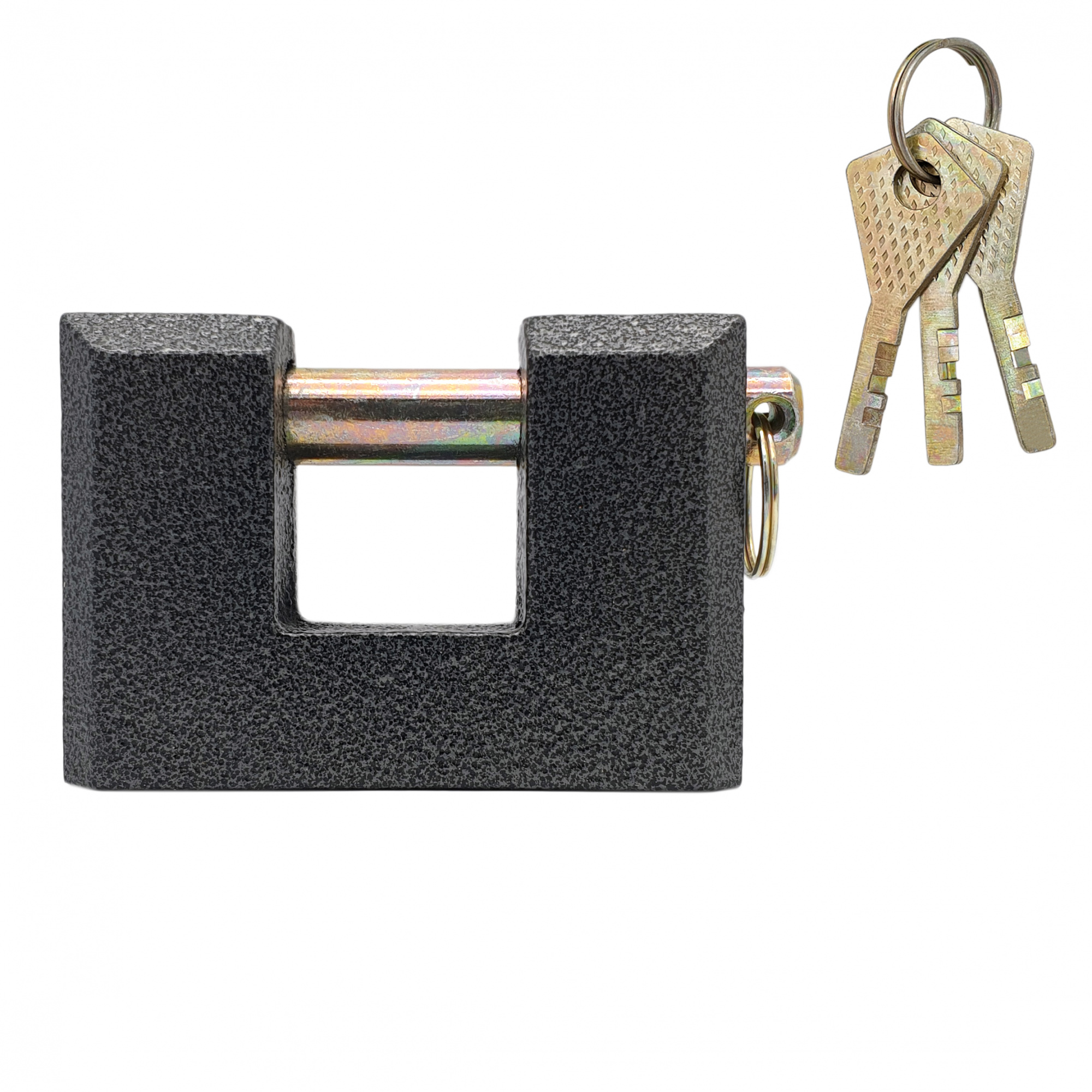 Замок навесной с прямой дужкой SOLLER HBX 90 мм