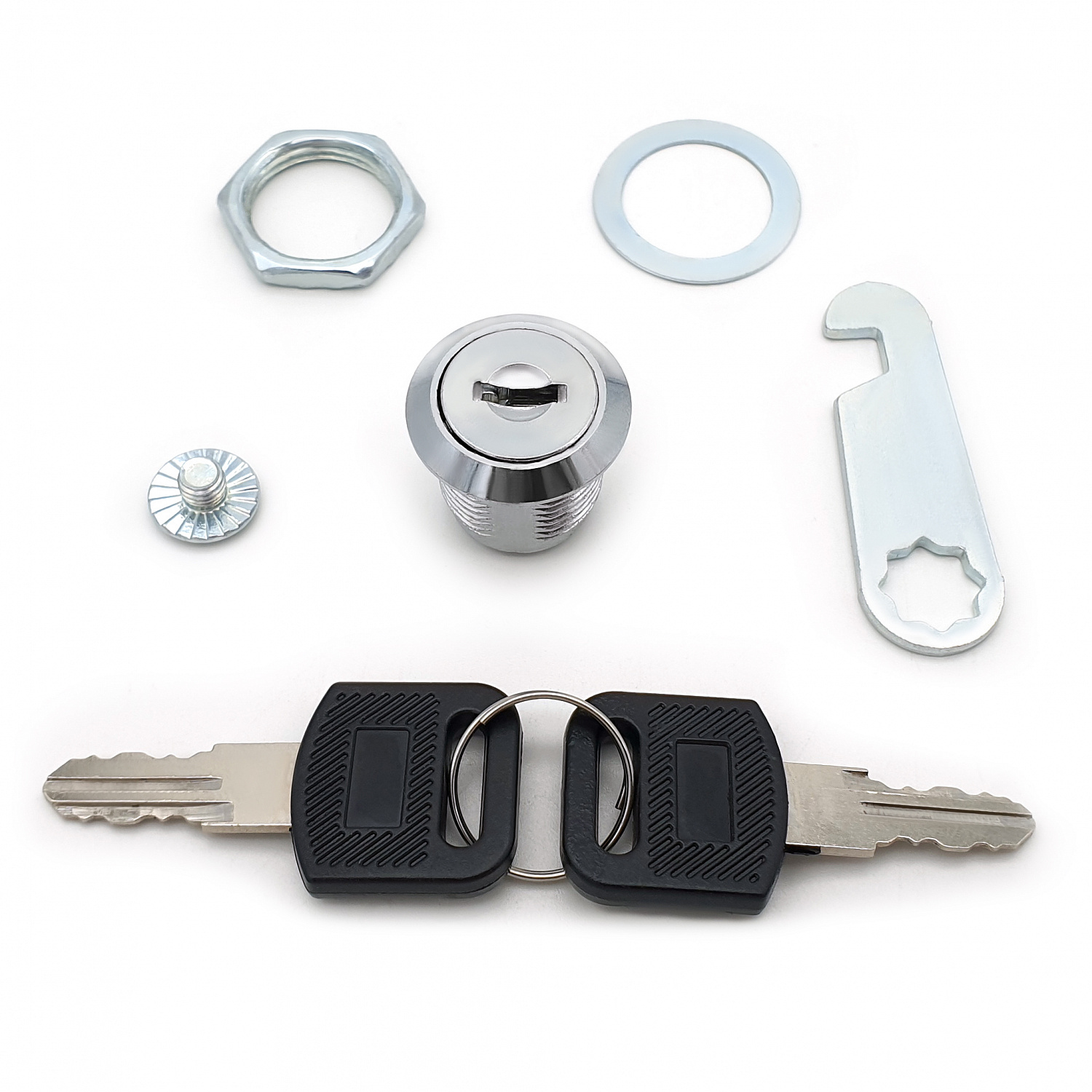 Замок мебельный SOLLER 103-16 хром