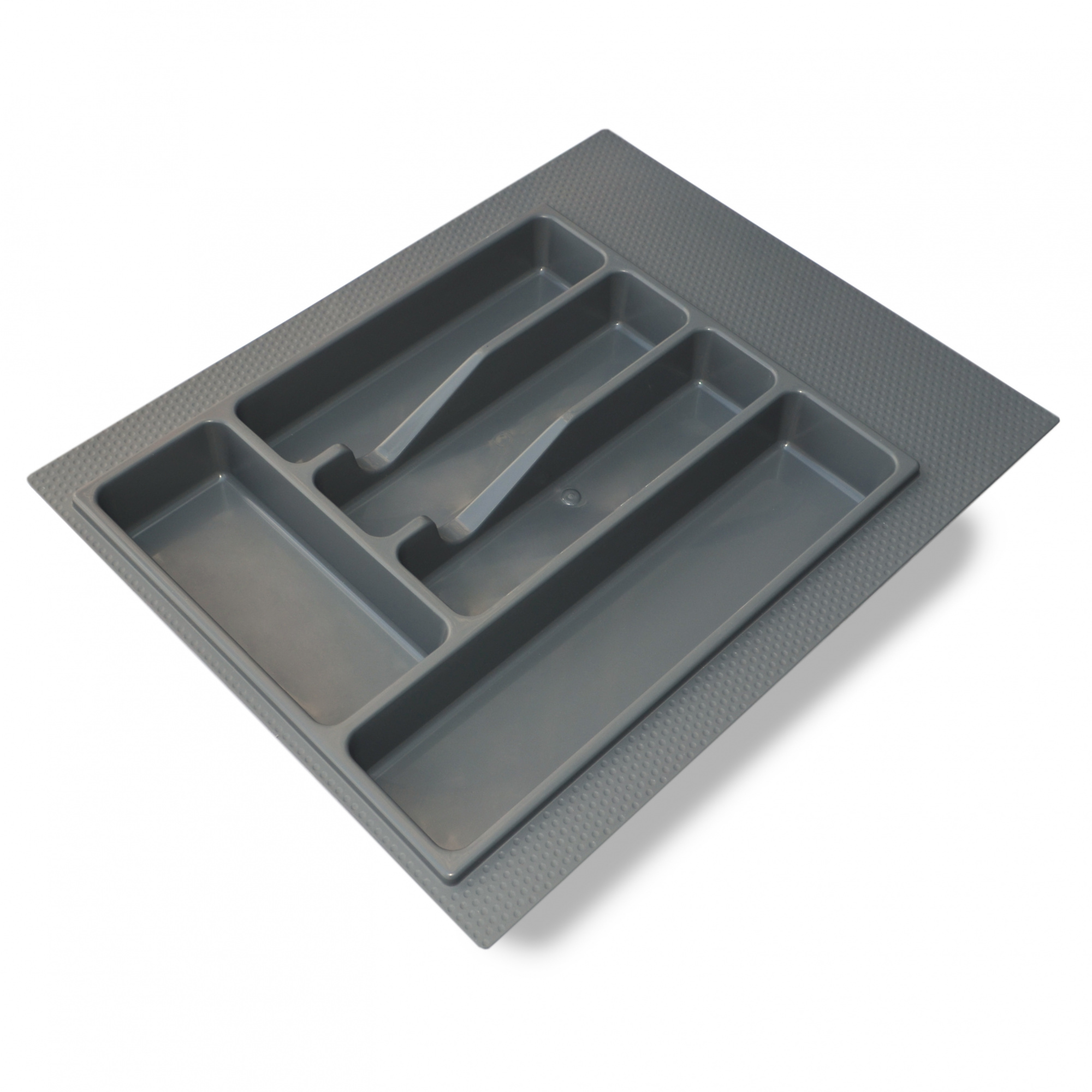 Вкладка в ящик для столовых приборов 400-450мм серая