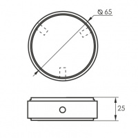 Кольцо-фиксатор для барной стойки d-50 мм SOLLER Z-003