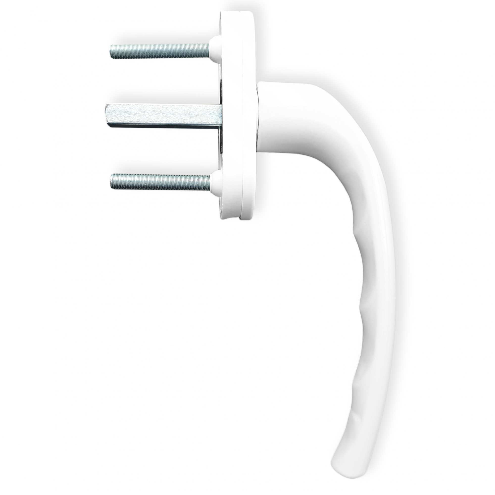 Ручка оконная Комфорт 35 мм белая, 8 позиционная