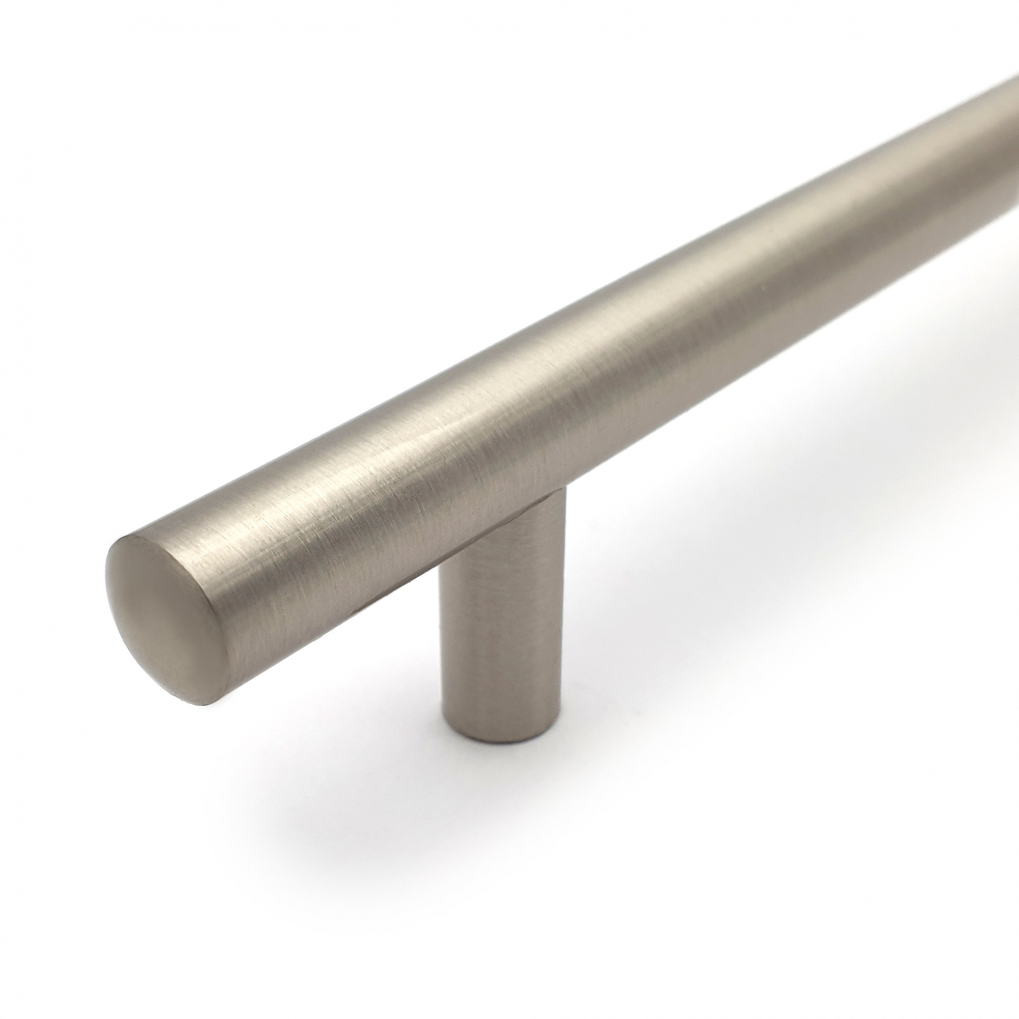 Ручка мебельная рейлинг SOLLER 8925-192 сатин d-12 мм